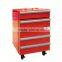 JGA Retro Style 1 Drawer 50L Mini Toolbox Refrigerator , Safe Fridge With 4 Wheels Ce Approval Table Top Deep Freezer