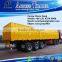 China manufacturer 3 axle 60tons curtain side wall semi trailer for grain transport for sale