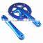 Colorful Fixed Gear Bike Bicycle Chainwheel Chain Wheel 42t Alloy Crankset China Chainwhel Factory