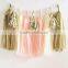 Garland Tassle Buntings Party Wedding Decor Paper Tassel