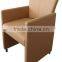 Comfortable wooden leisure chair with wheels (DO-6047)