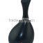 handmade black vase-shaped jewelry busts