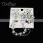 Fashion Jewelry Popular Imitation Pearl Beads MC STONE Long Chain Brooches Pin Gift Collar Corsage Dresses Apparel Accessories