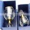 Luxurious human body oil crystal rose perfume bottle