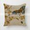 Wholesale latest design spring summer flower pastoral style cushion cover
