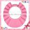 2015 promotional products for baby colorful pattern shower cap plastic baby shower caps