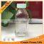 12oz French Square Bottle With Sealed Cap