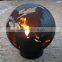 Third Rock World Globe Fire Pit