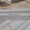 asphalt paver vogele in artificial granite paving stone
