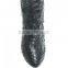 Python leather boots SWPS-003