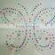 mix color rhinestud and nailhead heat transfer iron on sticker