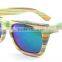 Wood framed sunglasses