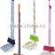 Long Handled Plastic Dustpan And Broom Set