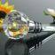 wholesale colorful cheap and high quality crystal glass wine stopper for wedding favors