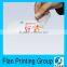 Custom clear plastic transparent self adhensive label sticker with logo wholesale
