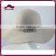 Off White 100% Wool Felt Floppy Hat With Metal Letters