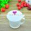 wholesale food grade anti dust reusable dessert cup with lid