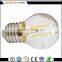 led filament e26 e27 2700k dim , 1w 2w g45 filament led e12
