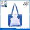 2015 portable PVC lightweight tote bag bags with plastic buckle