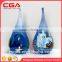 High quality different shaped hot sale glass candle holder for home decoration