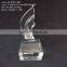 2016 hot sale clear crystal most popular trophy cup