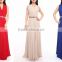 long maxi elegant evening dresses with belt made in Turkey