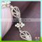 Cheerfeel bling silver rhinestone chain for shoes boots decoration