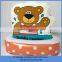 lovely plastic baby bath book, inflatable sleeves