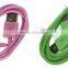 colorfull usb cable for iphone, for ipod, for ipad