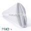 White banquet table napkins