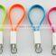 Fast Delivery 20cm Customized Data Sync Charging Keychian Key Ring Usb Cable