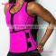 Neoprene Slim Suna Sweat Women Body Waist Shaper Vest With Zipper