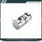 stainless steel wall mounted glass clamp/round ss304 bathroom glass door hinge/ss 304 shower room accessory