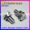 Taiwan Manufacturer Hexagon Head Sems Screw With Washers