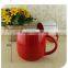 Hot sales red and white couple creamic Mug
