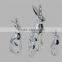 Lovely Decorative Porcelain Ceramic Rabbit Figurines