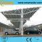 Ground mounting system car parking solar structure for installation