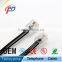 Telephone Patch Cord rj45 rj11 rj12 Cat3 Telephone cable Indoor