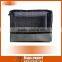 2016 Popular mesh vanity bag toiletry bag for Men, grey rectangle poly mesh for body