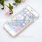 2016 hot selling liquid printed clear case for iPhone6