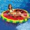 promotional fruit slice lemon pool float loungers, customised pool air mattress