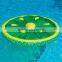 promotional fruit slice lemon pool float loungers, customised pool air mattress