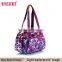 Fashion handbag cute purple baby diaper bag mama bags /mummy bag