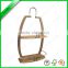 3 tier hanging bathroom shower caddy bamboo with steel