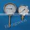 Industrial usage black steel hot water bimetallic thermometer