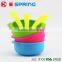 Kids Silicone Baby Food Non-Slip Pudding Bowl With Spoon Easy Travel Toddler