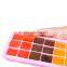 With No Spill Lid Cover Food Grade Silicone Ice Cube Tray