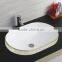 Artistic Flower Painted stylish hand wash oval shaped wash basin