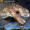 MY Dino-C077 Handmade high quality silicone rubber dinosaur head