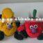 Fruits and vegetables plush toy